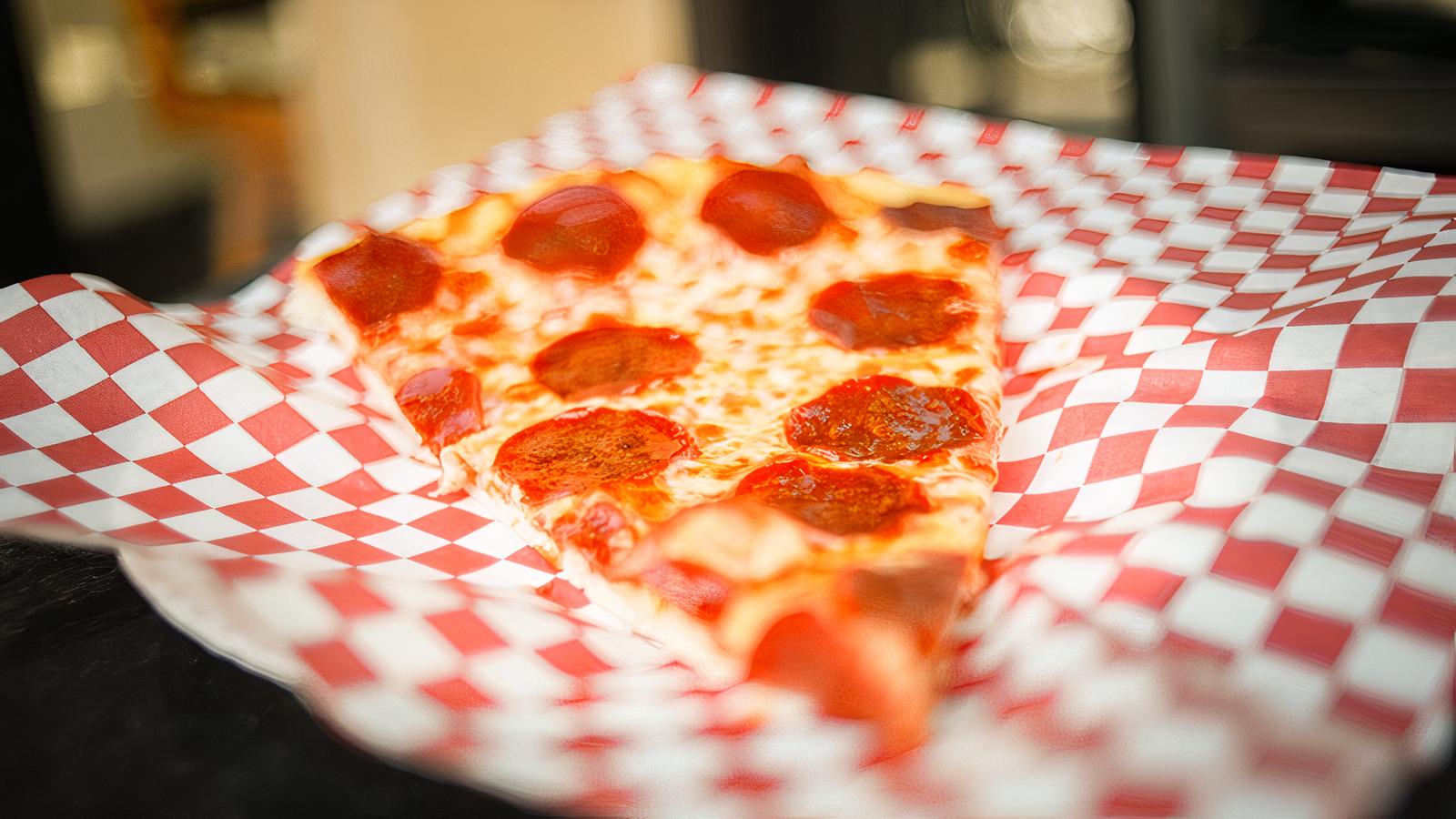 Order Pepperoni Slice food online from Sf Hole In The Wall Pizza store, San Francisco on bringmethat.com