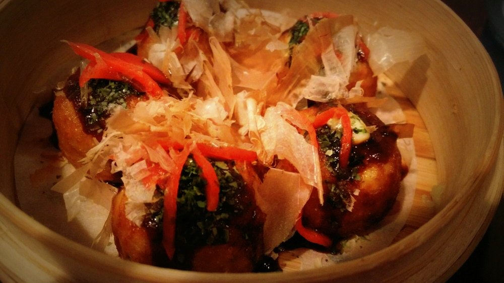 Order Takoyaki food online from Musashi Exotic Japanese Cuisine store, Feasterville-Trevose on bringmethat.com