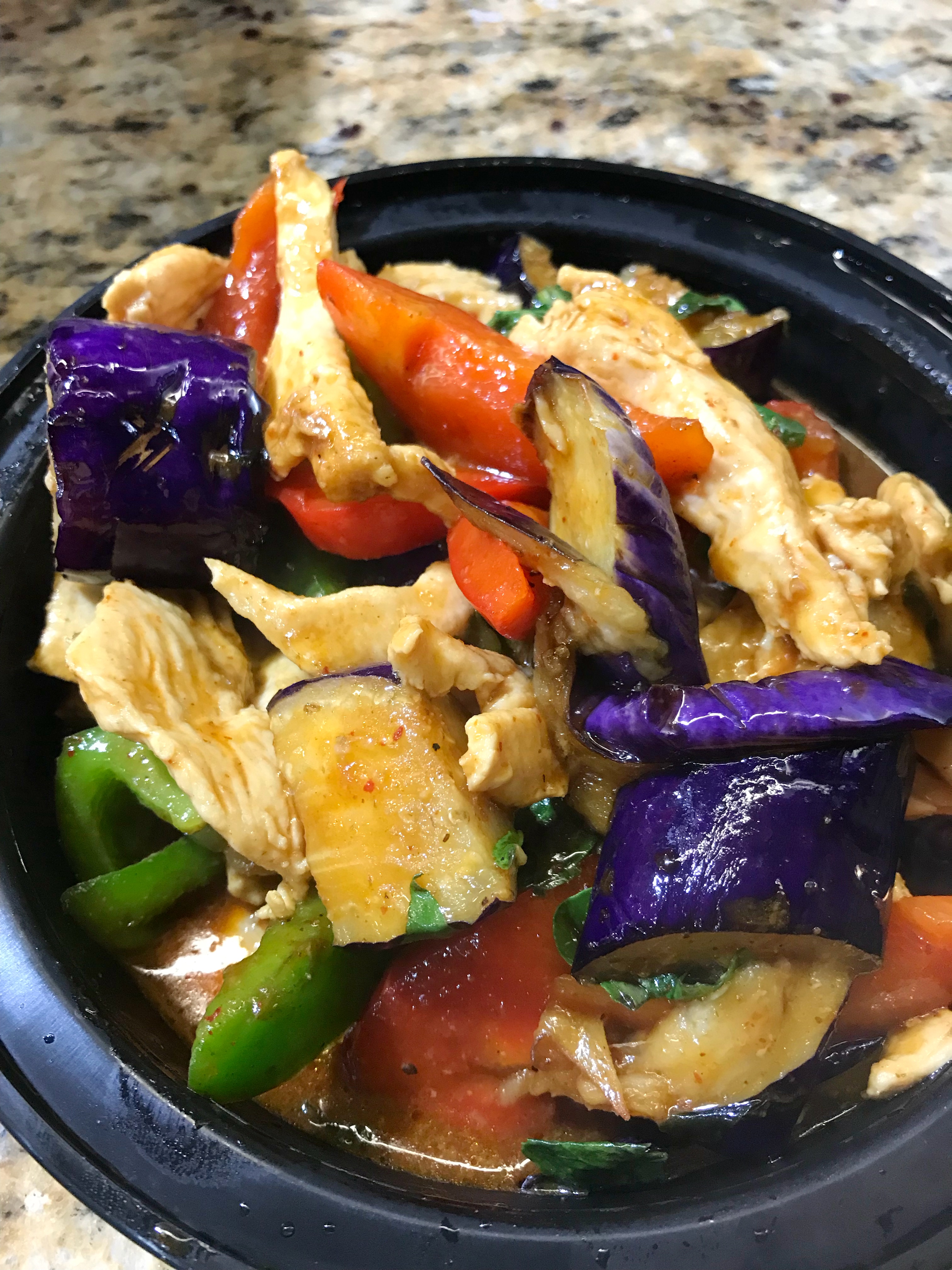 Order Spicy Eggplant food online from Thai Fusion Kitchen store, Folsom on bringmethat.com