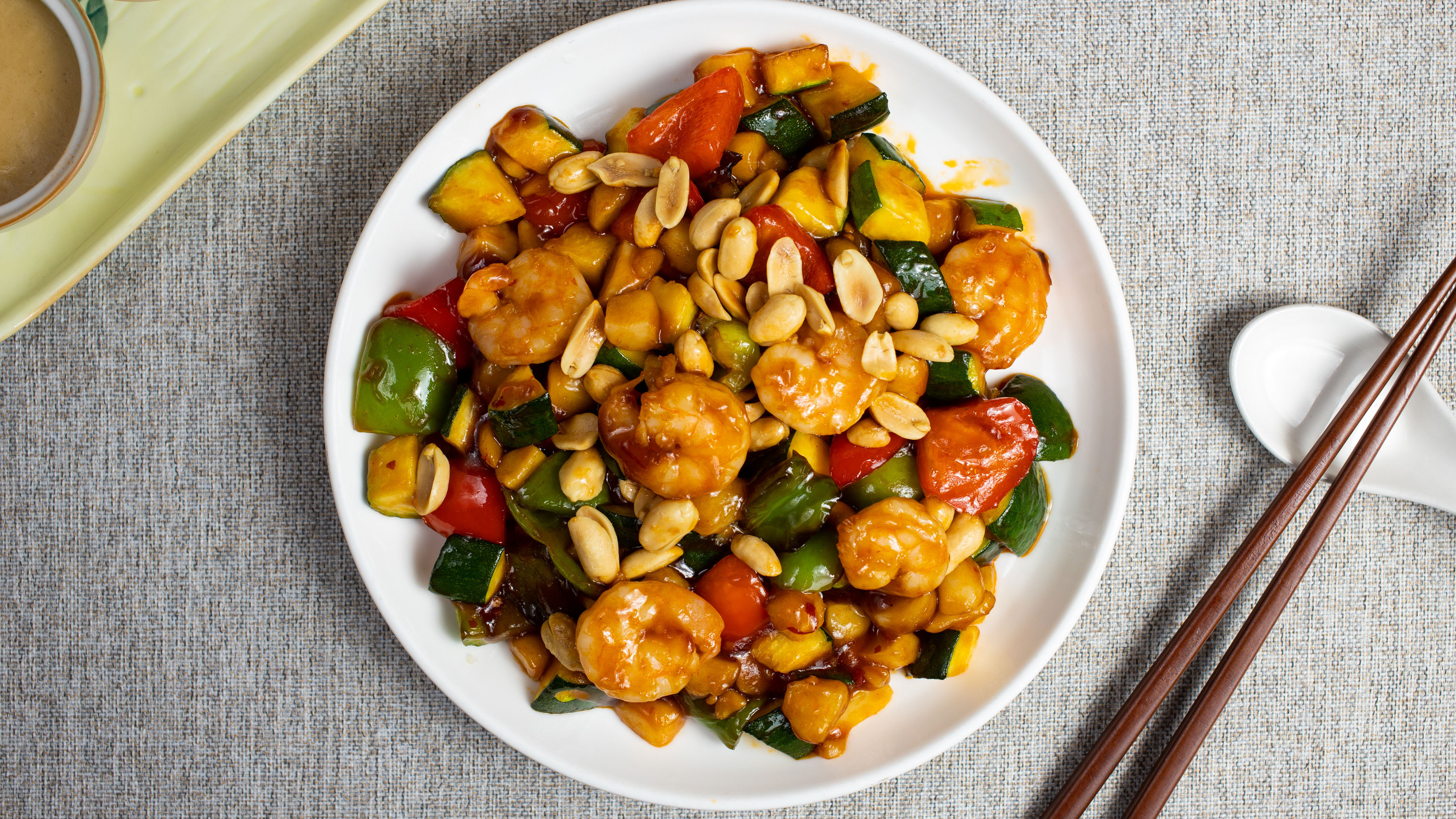 Order Kung Pao Prawns 宮保蝦 food online from Fortune Cookie Chinese store, San Francisco on bringmethat.com