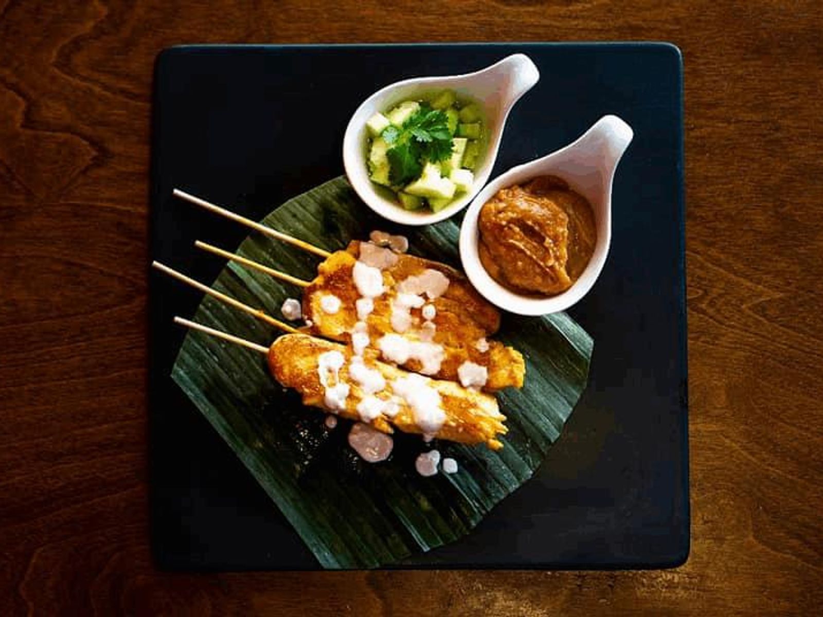 Order Chicken Satay food online from Thai Siri store, Streamwood on bringmethat.com