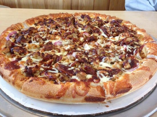 Order Meats Pizza - Small 10" (6 Slices) food online from Mario's Pizza & Ristorante store, Lynchburg on bringmethat.com
