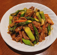 Order Asparagus with Beef food online from Lakeview Garden Restaurant store, Westlake Village on bringmethat.com