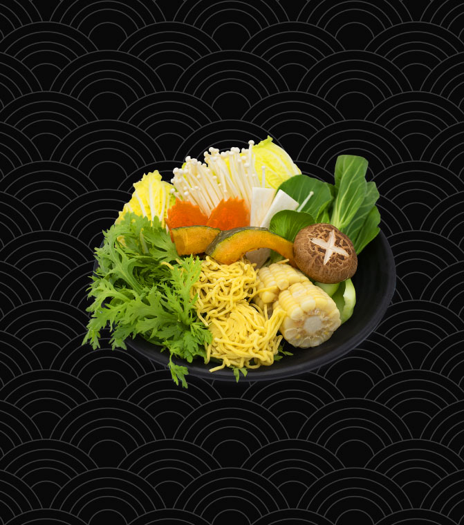 Order Extra Mixed Vegetables Set food online from ShaBuShi store, Los Angeles on bringmethat.com
