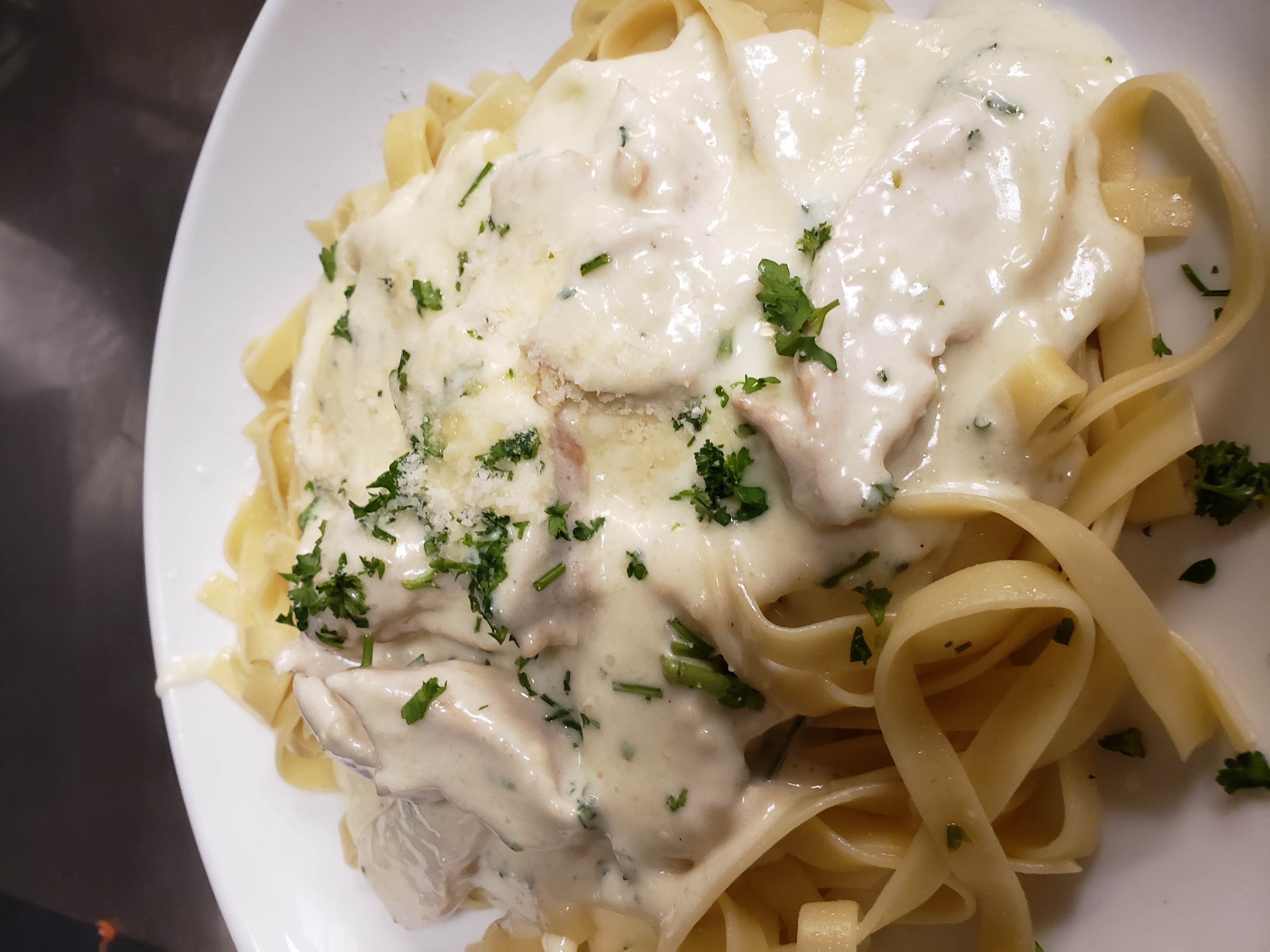 Order Pasta Alfredo food online from Amiccis store, Baltimore on bringmethat.com