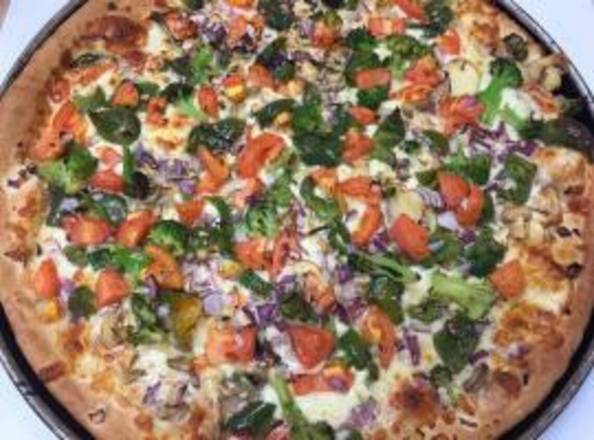 Order Veggie Pizza food online from Thunderbird II store, Springfield on bringmethat.com