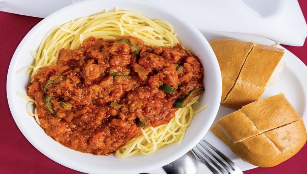 Order 34. Spaghetti  food online from Buna ethiopian restaurant store, Los Angeles on bringmethat.com