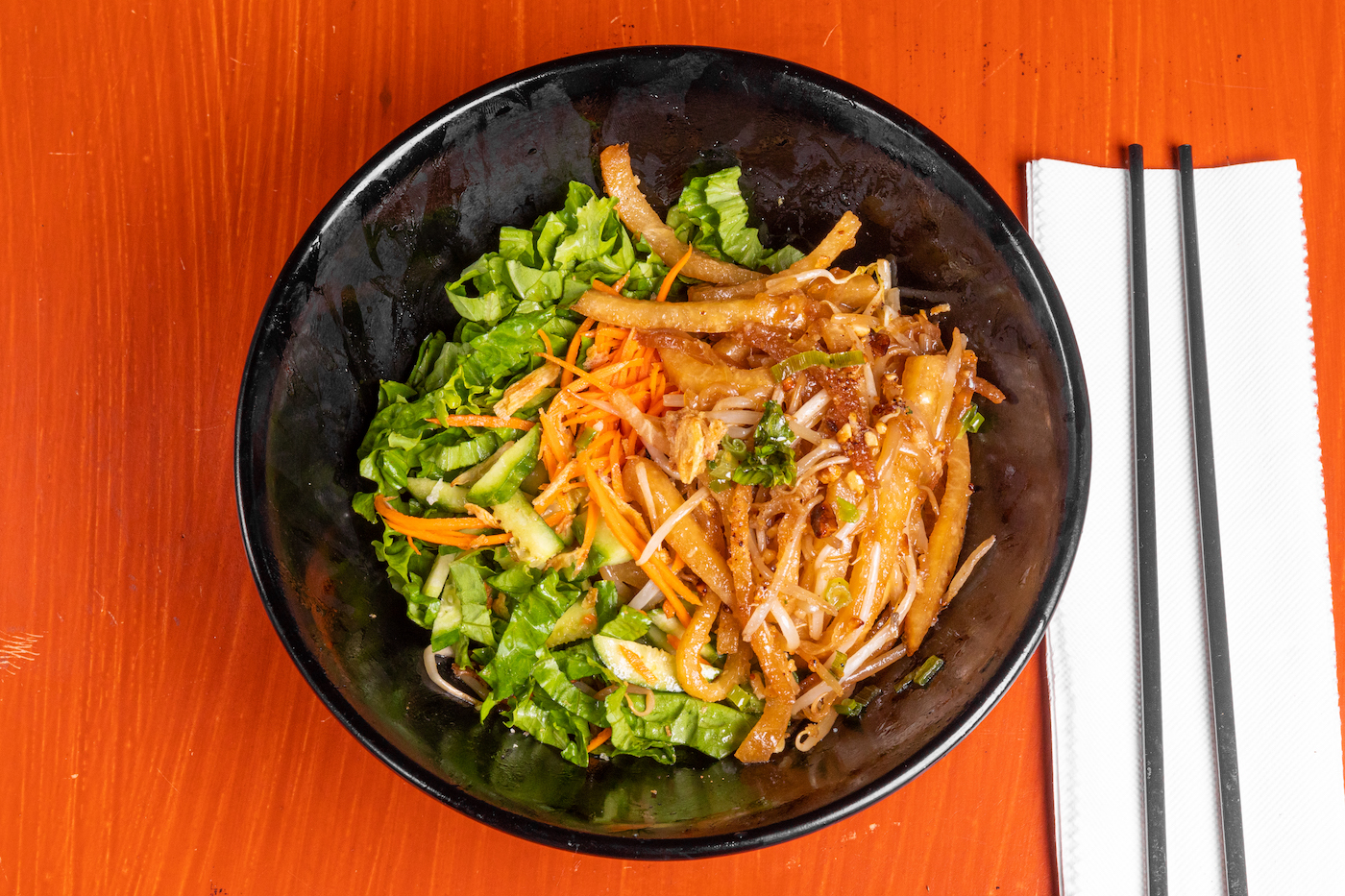 Order House Salad  food online from Rice Noodle Bowls store, Monrovia on bringmethat.com