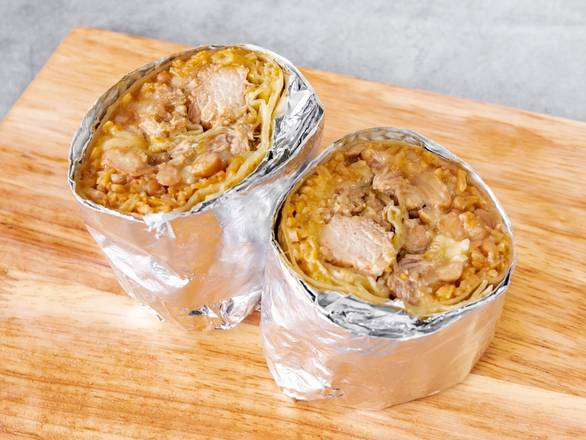 Order Chile Verde Burrito food online from The ChoriMan store, San Pedro on bringmethat.com