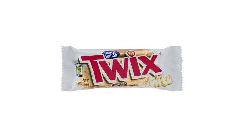 Order Twix Full Size White Chocolate Caramel Cookie Bar food online from Trumbull Mobil store, Trumbull on bringmethat.com