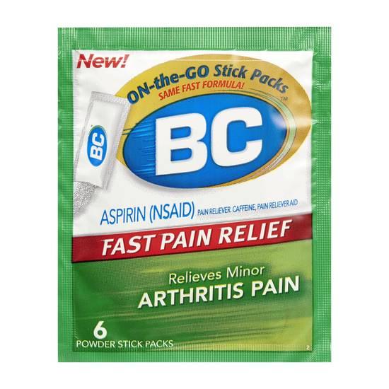 Order BC Arthritis Powder 6ct food online from Sheetz store, Conover on bringmethat.com
