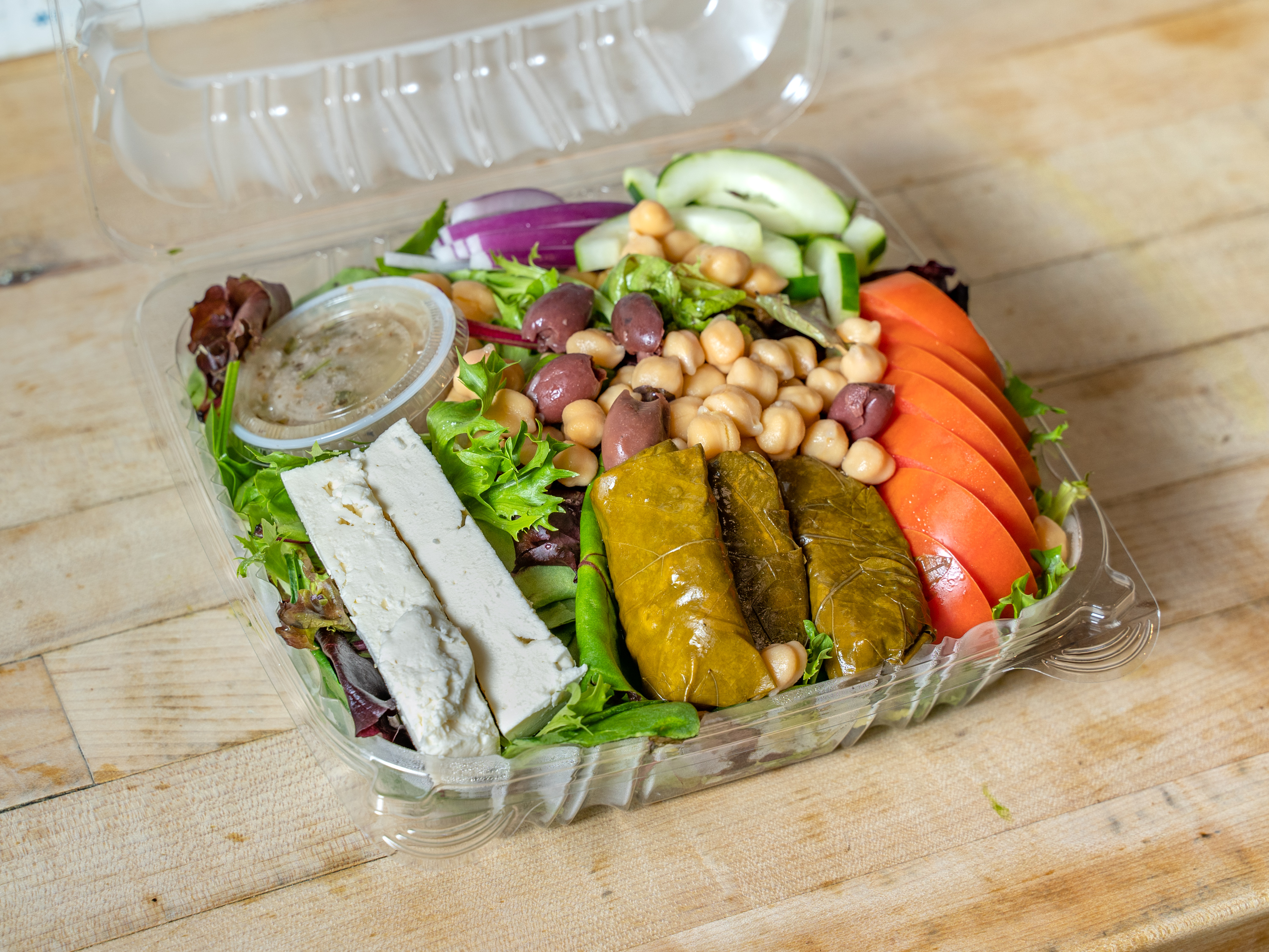 Order Greek Salad food online from Ready To Eat store, New York on bringmethat.com