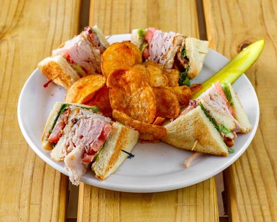 Order Turkey Club Sandwich food online from Pit Boys store, Annapolis on bringmethat.com