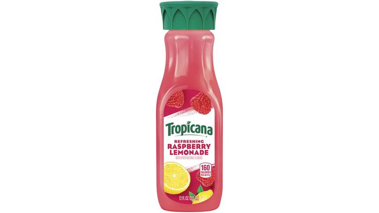 Order Tropicana Raspberry Lemonade Juice Drink food online from Trumbull Mobil store, Trumbull on bringmethat.com