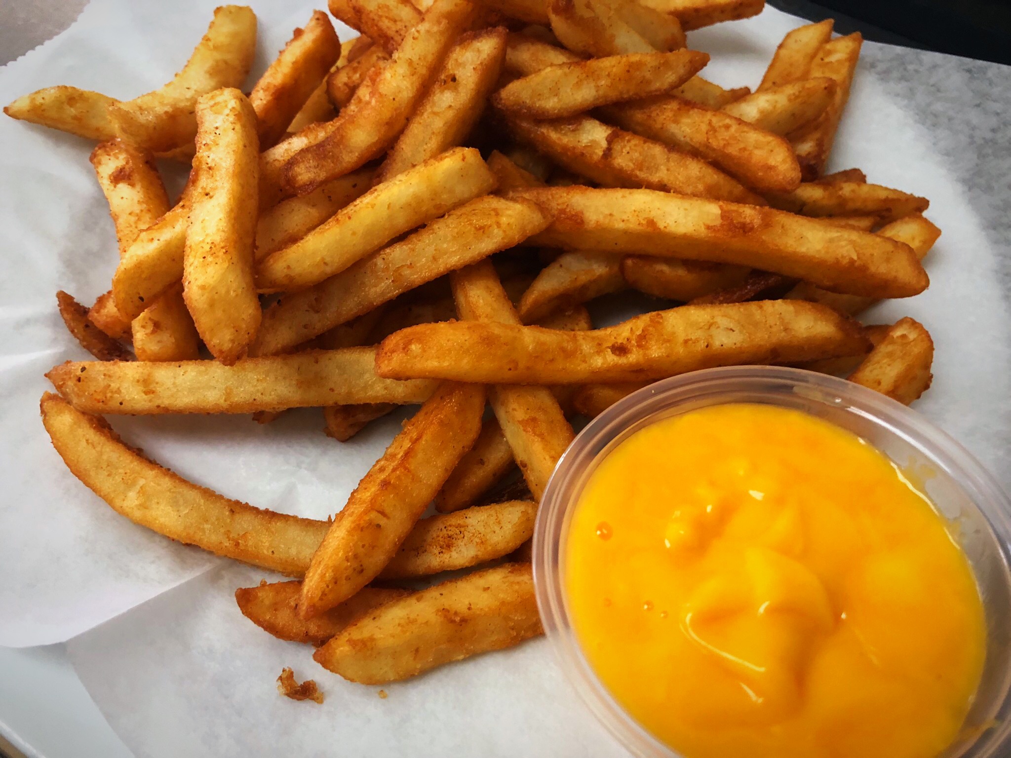 Order Cheese Fries food online from Healthy Garden & Gourmet Pizza store, Collingswood on bringmethat.com