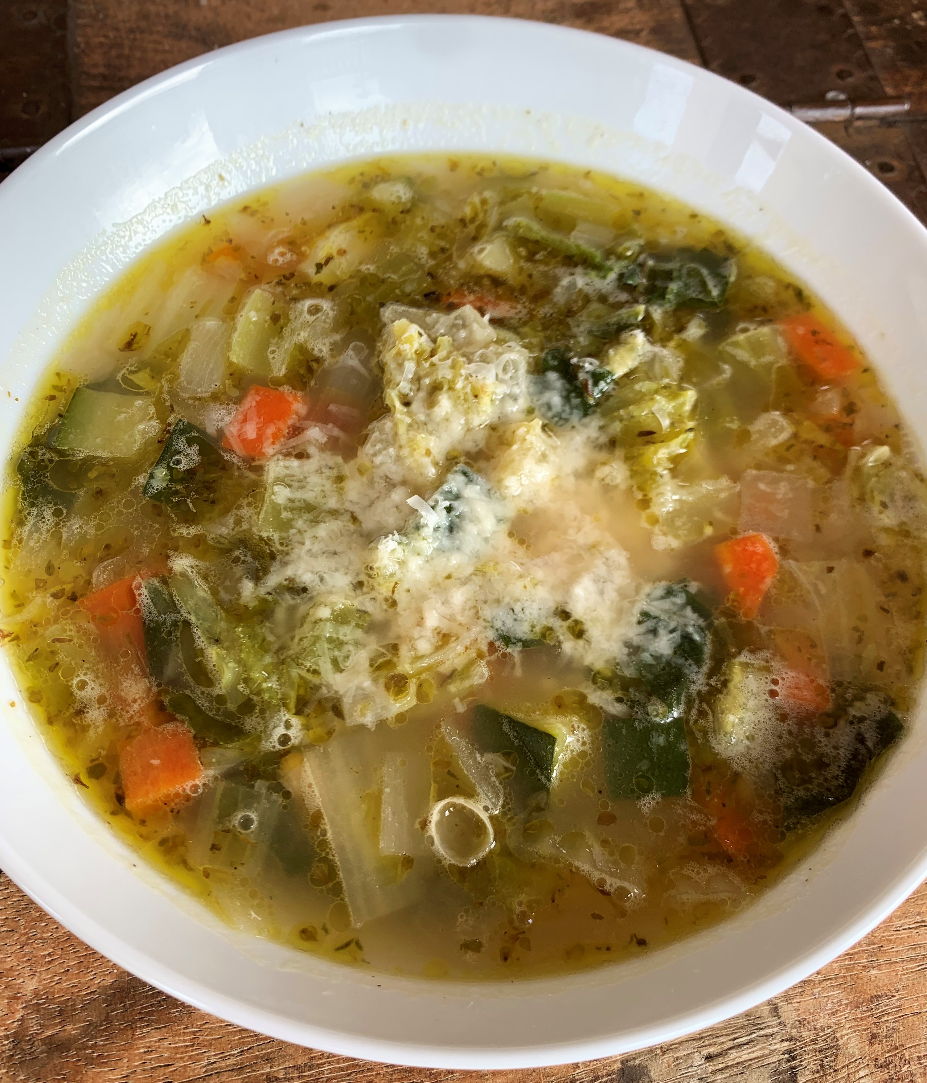 Order Minestrone Soup food online from Bar Verona store, Commerce Charter Township on bringmethat.com