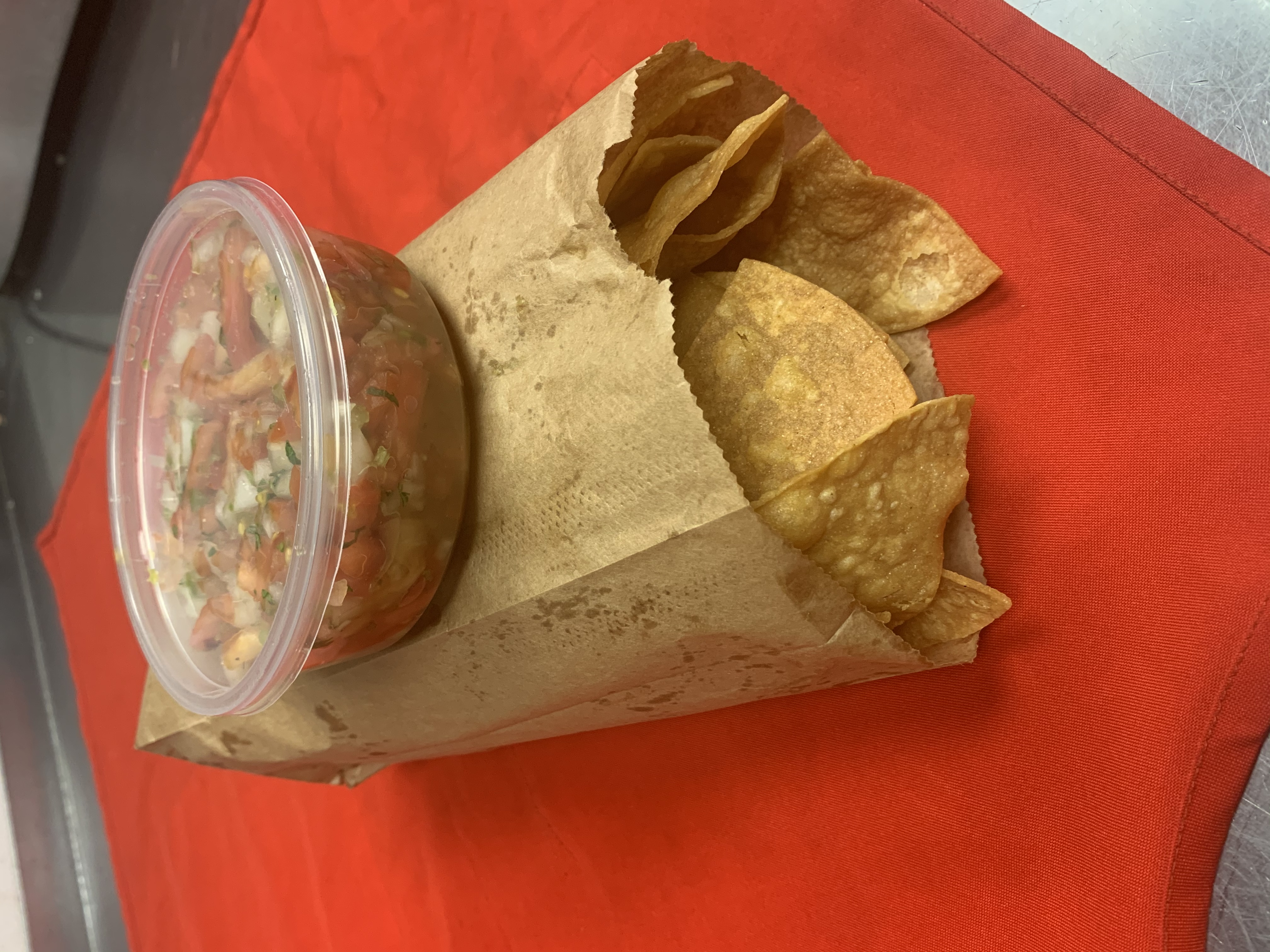 Order Chips & Salsa food online from Taqueria Los Pericos #3 store, Campbell on bringmethat.com