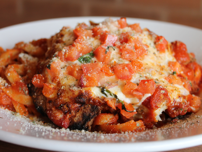 Order Chicken Parmesan food online from Green Mill Restaurant & Bar store, Lakeville on bringmethat.com