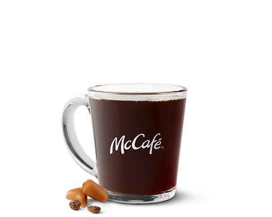 Order Caramel Coffee food online from McDonalds Systems Hamburgers - Restaurants, Dia, Concourse C store, Boulder on bringmethat.com