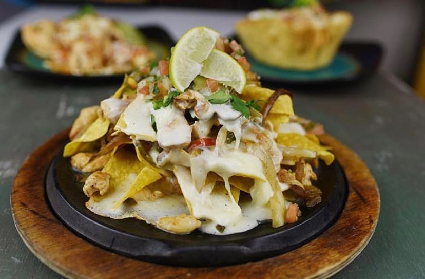 Order Build Your Own Nachos food online from Las Palmas Mexican Restaurante store, Nashville on bringmethat.com