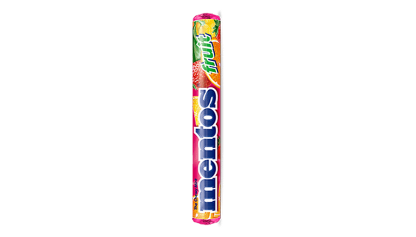 Order Mentos The Chewy Mint Fruit 1.32 oz Roll food online from Circus Liquor store, Los Angeles on bringmethat.com