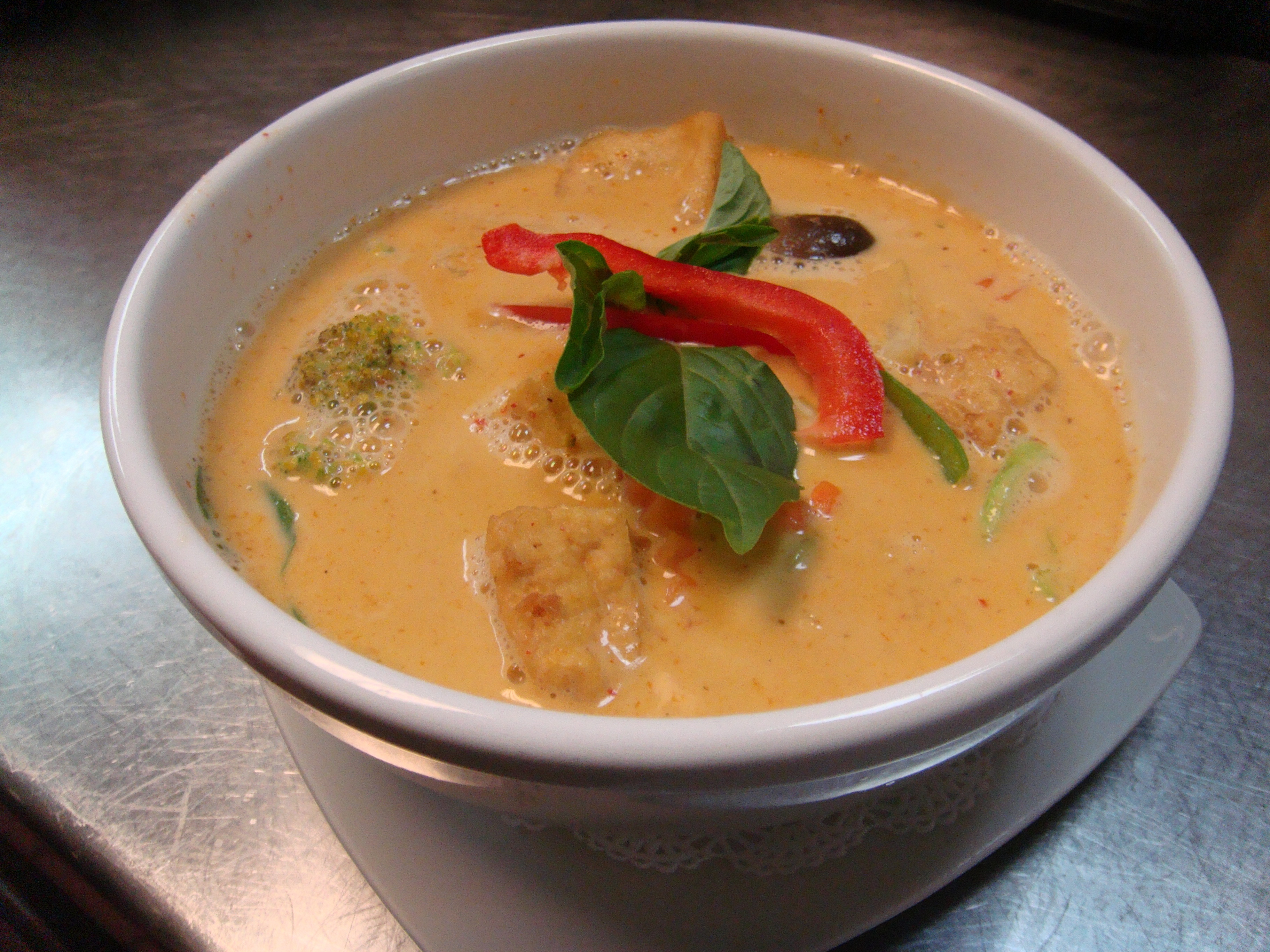 Order 61. Panang Curry Jae  food online from My Thai Place Restaurant store, Brambleton on bringmethat.com