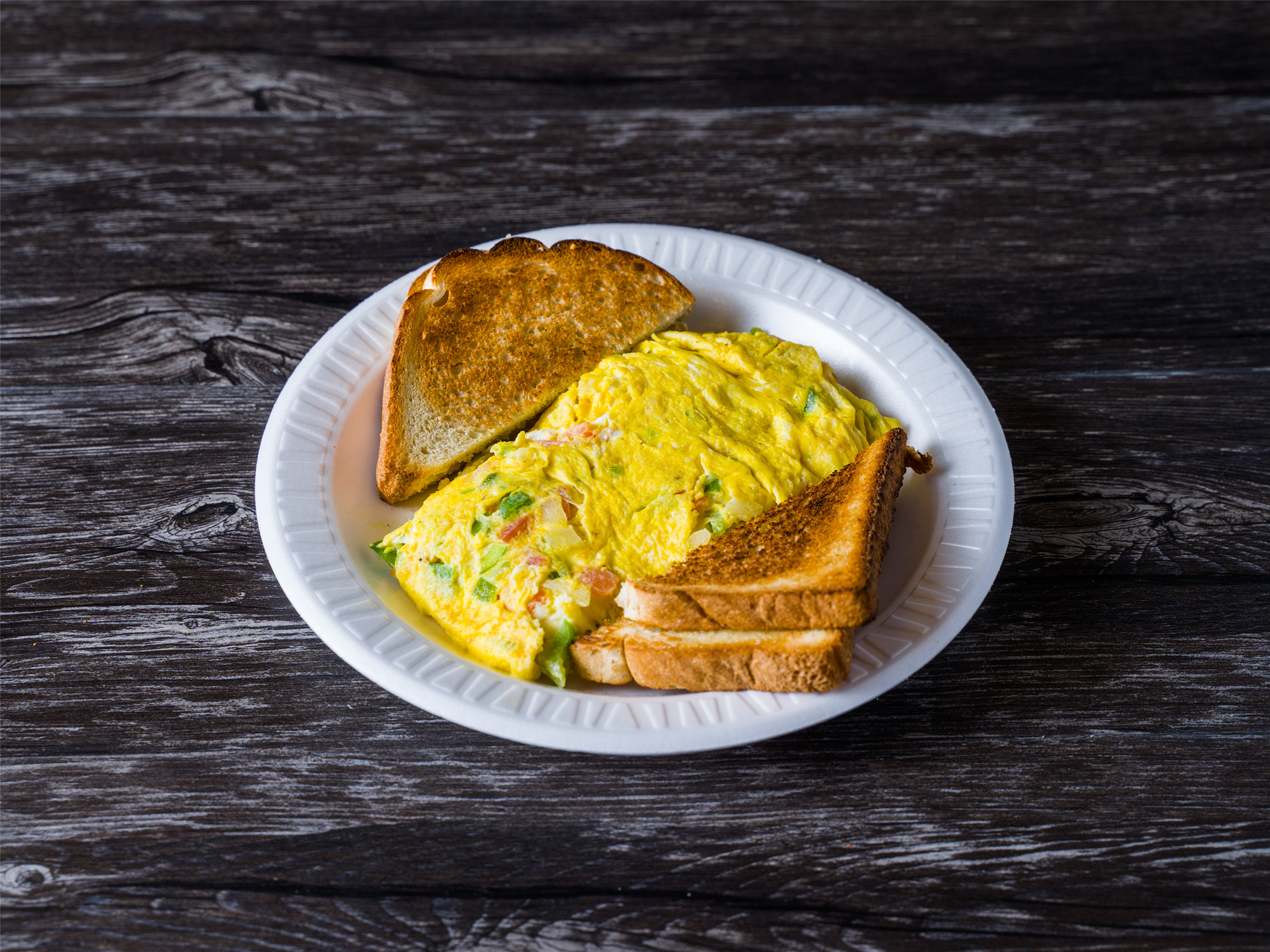 Order Build an Omelette food online from Bagel Oven store, Eastchester on bringmethat.com