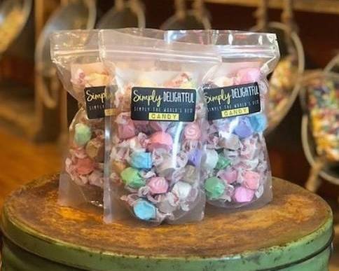 Order Salt Water Taffy Assorted (10 oz) food online from The Sugar box store, Apache Junction on bringmethat.com