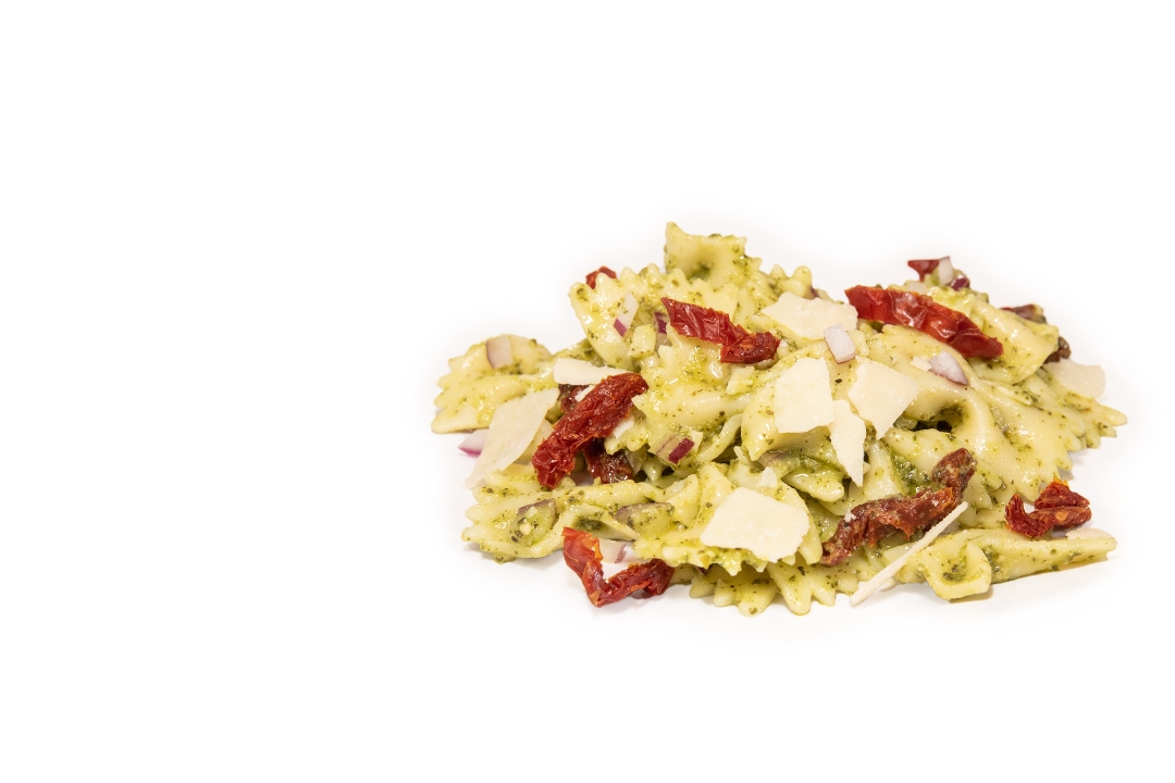 Order Bowtie Pesto Salad (Catering) food online from Rubicon Deli store, San Diego on bringmethat.com