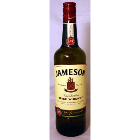 Order Jameson Irish Whiskey, 1 L  food online from Solis Liquor Corporation store, Brooklyn on bringmethat.com