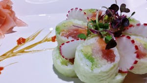 Order Hawaii Roll food online from Royal Stix Restaurant store, Fayetteville on bringmethat.com