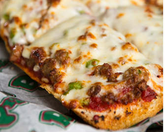 Order 1 Topping Pizza Bread food online from Beggars Pizza store, Blue Island on bringmethat.com