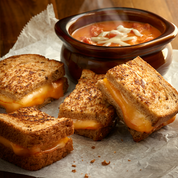 Order Grilled Cheese and Tomato Soup Combo food online from Jason Deli store, Evansville on bringmethat.com