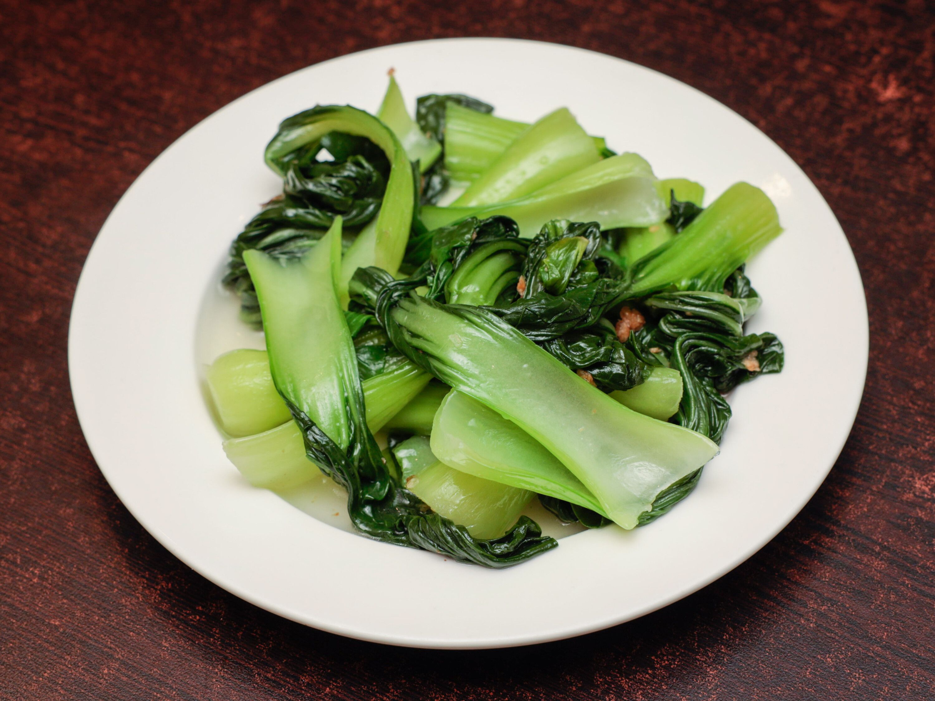Order Steamed Vegetables 燙青菜 food online from A&J Bistro 半畝園 store, East Hanover on bringmethat.com