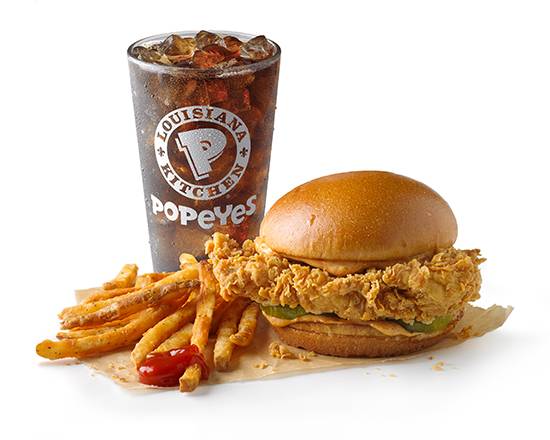 Order Spicy Chicken Sandwich Combo food online from Popeyes store, Oxon HIll on bringmethat.com