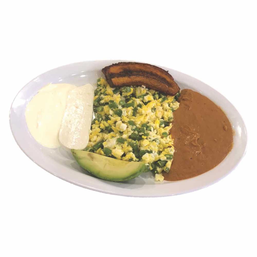 Order huevos con ejotes Breakfast food online from El Tikal store, Lynn on bringmethat.com