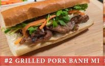Order Grilled Pork Banh Mi food online from Banh Mi Express store, Brentwood on bringmethat.com