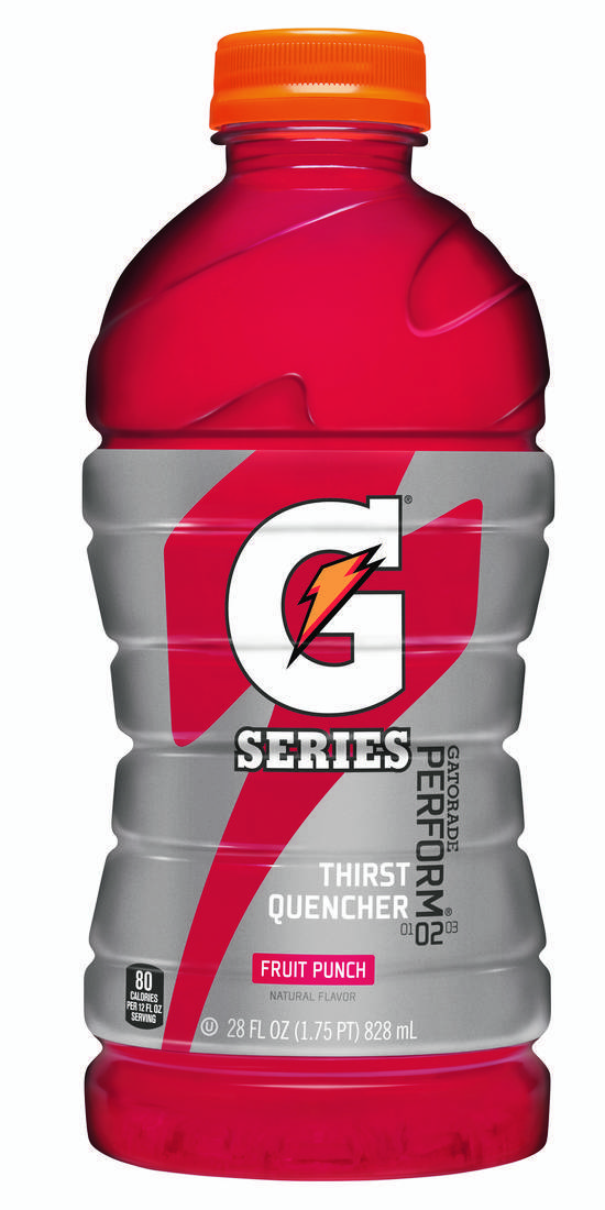 Order Gatorade Fruit Punch 28 oz food online from Extra Mile 3062 store, Vallejo on bringmethat.com