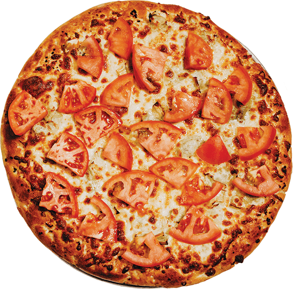 Order Garlic Festival Pizza - Personal 8'' (6 Slices) food online from Pier 49 Pizza store, American Fork on bringmethat.com