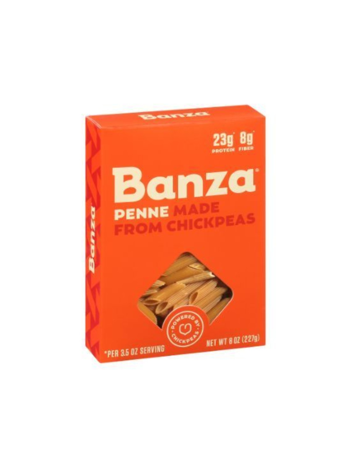 Order Banza Chickpea Penne Pasta (8 oz) food online from Light Speed Market store, Los Angeles on bringmethat.com