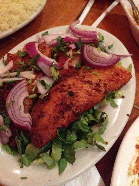 Order Grilled Fish food online from Bollywood Bites store, Los Angeles on bringmethat.com