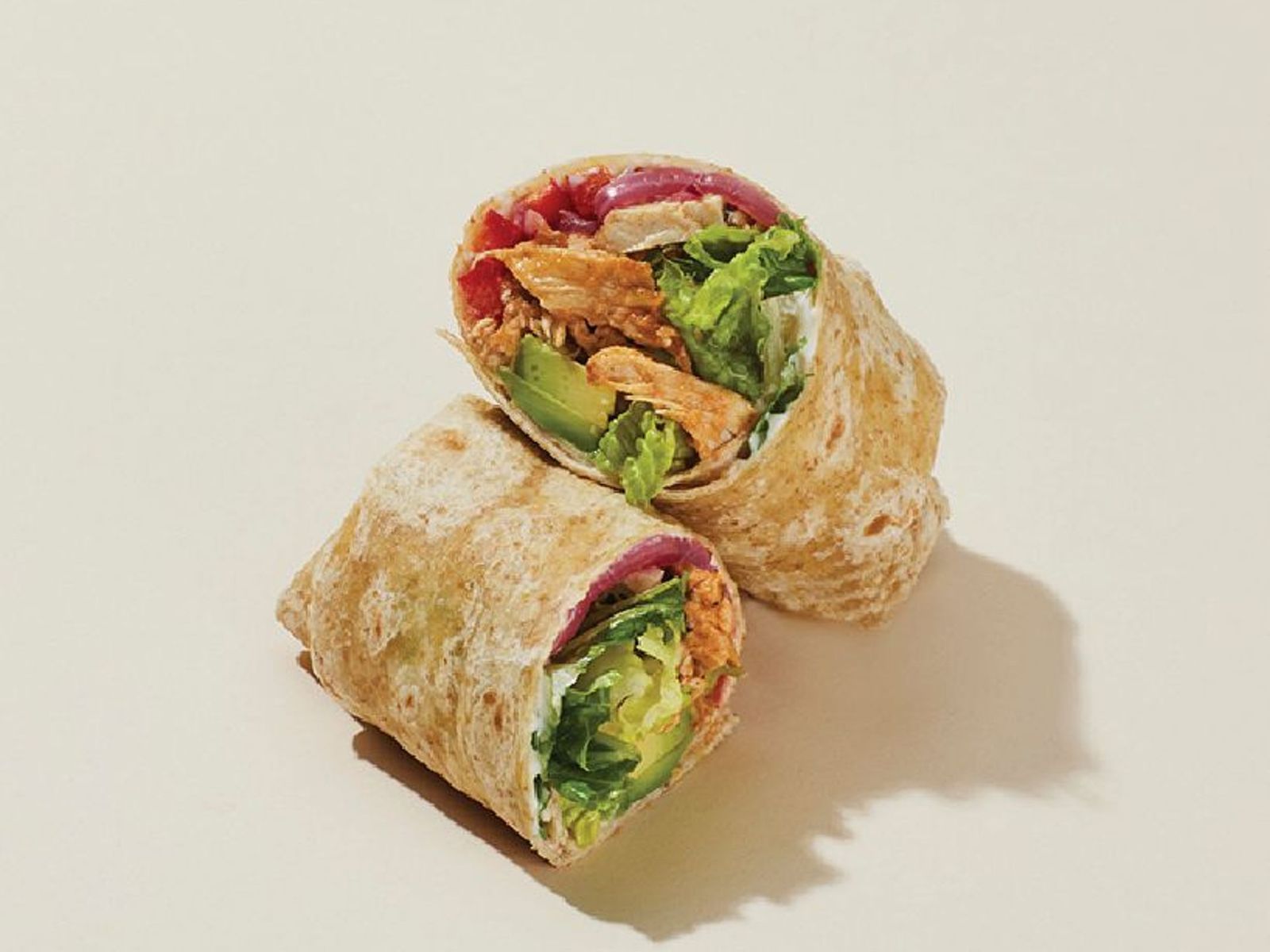 Order Crunchy Chipotle Chicken & Avo Wrap food online from Pret A Manger store, New York on bringmethat.com
