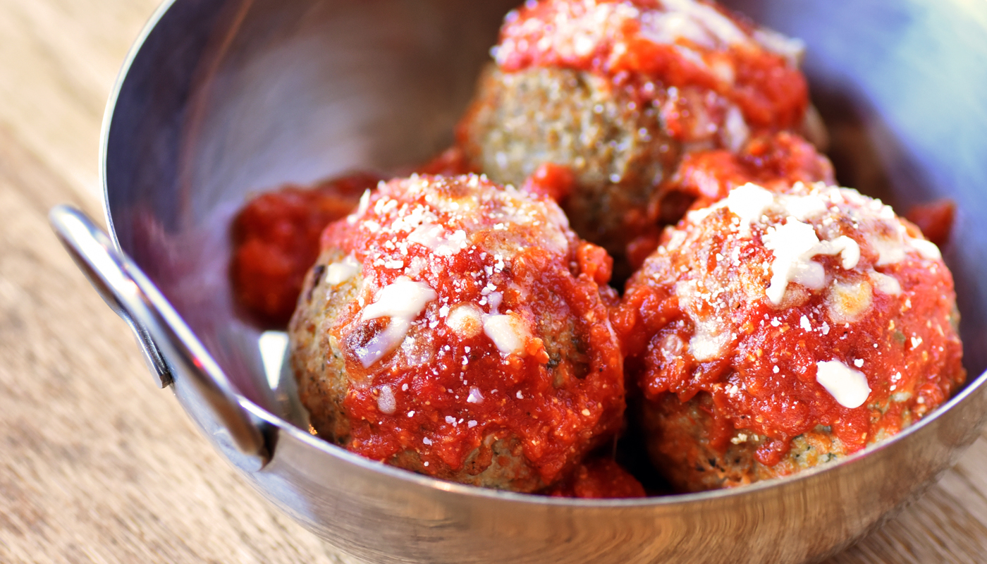Order Side of Meatballs food online from Mr. Moto Pizza - store, San Diego on bringmethat.com