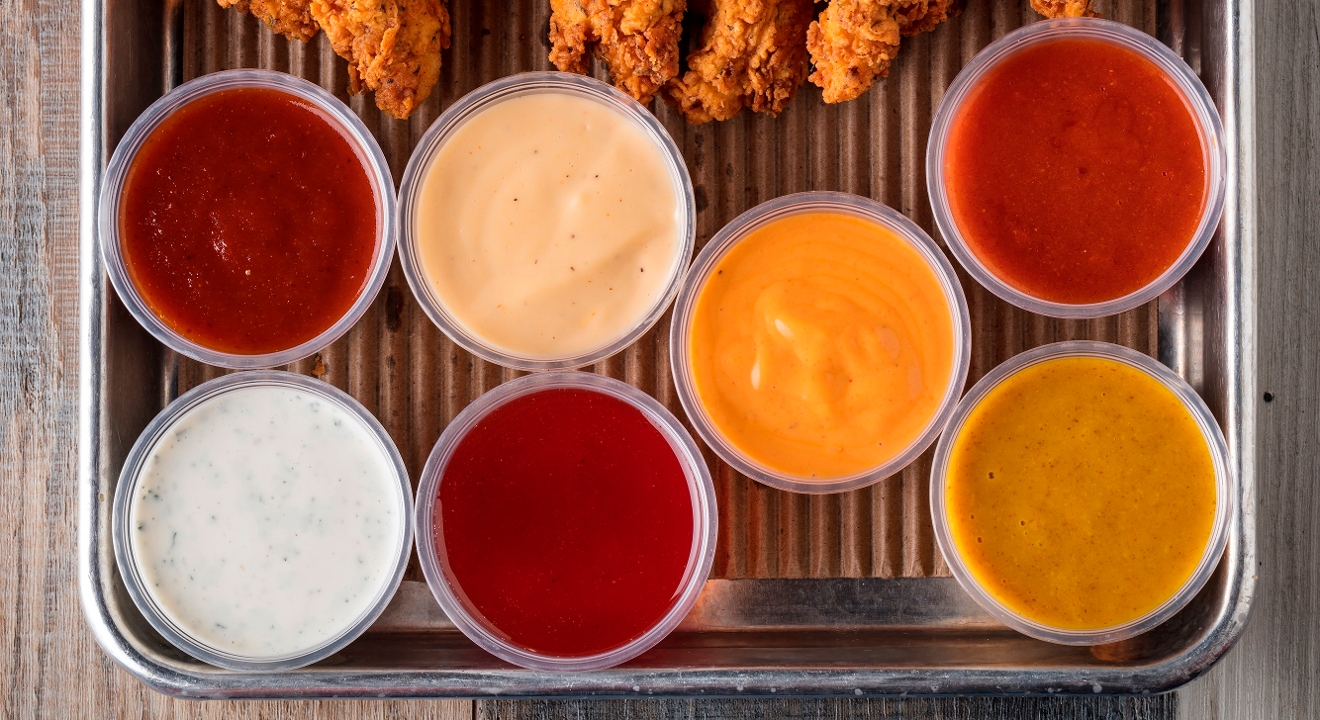 Order DIPPING SAUCES food online from Bruxie store, Orange on bringmethat.com