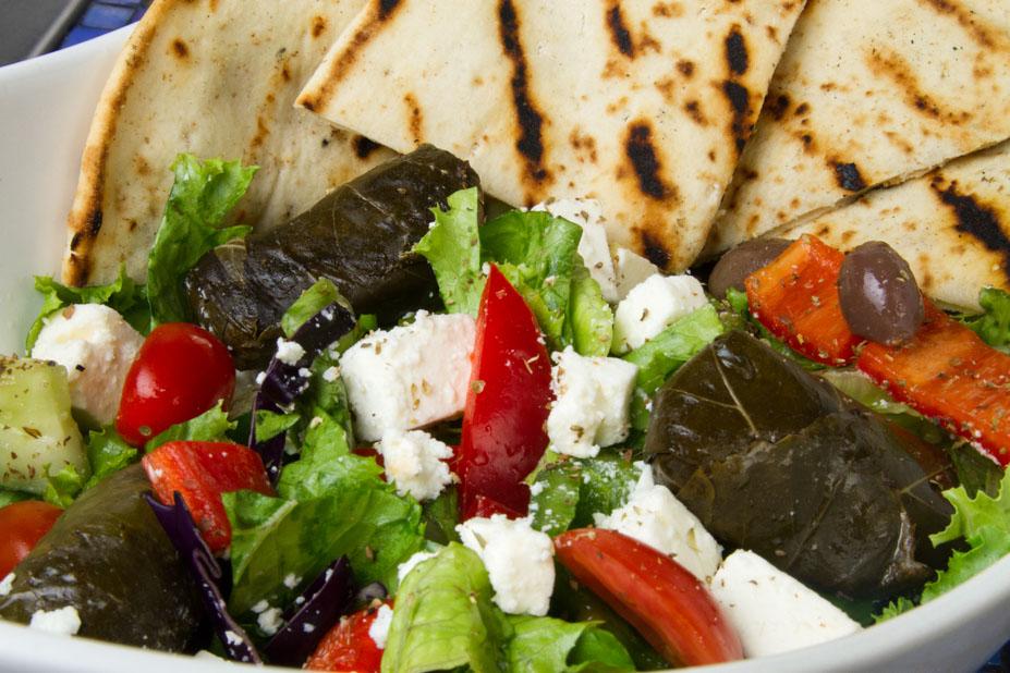 Order Greek Salad food online from Moonstruck Eatery store, New York on bringmethat.com