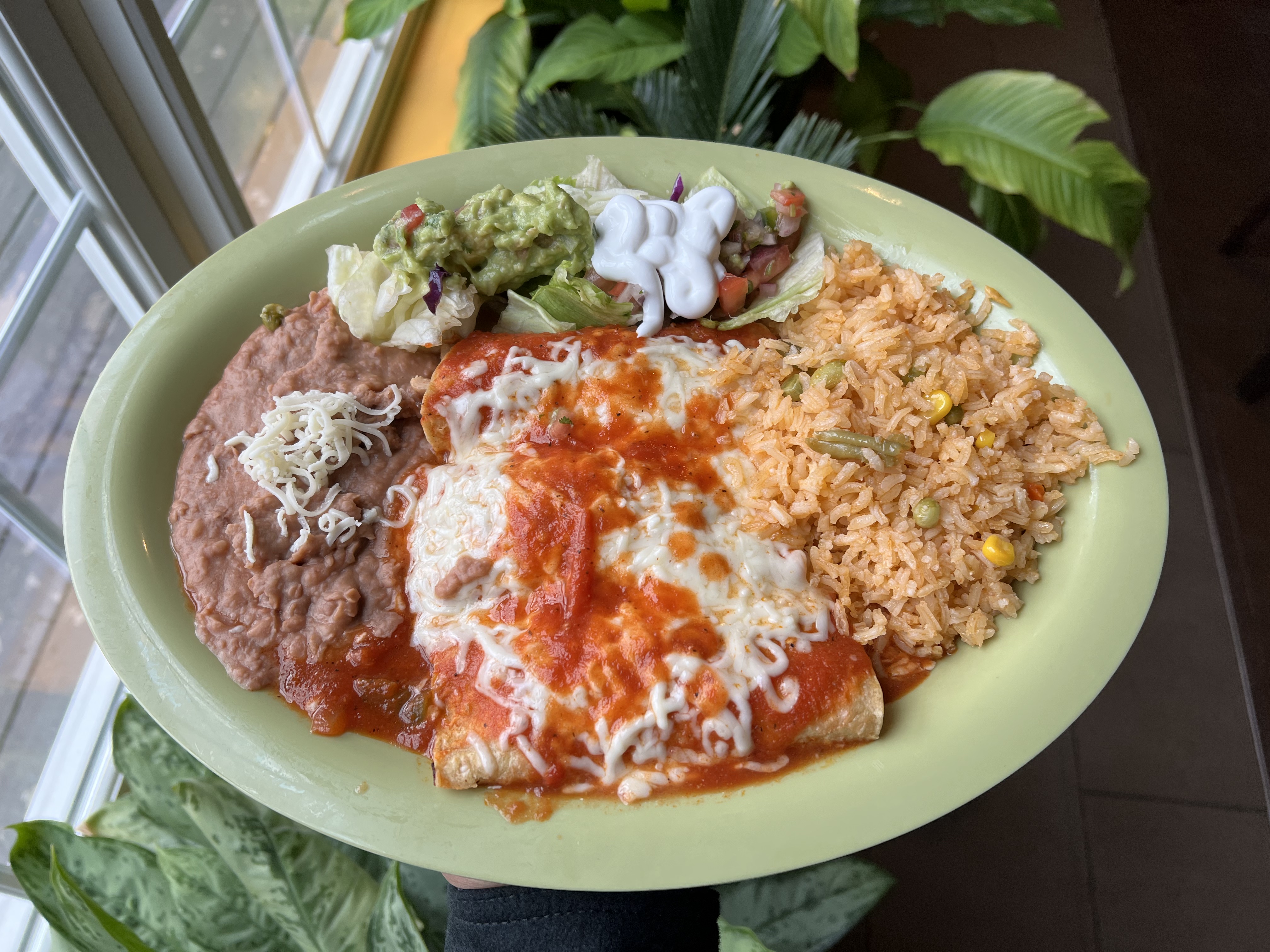 Order 3 Enchilada Dinner food online from Tacos El Norte store, Lake Bluff on bringmethat.com