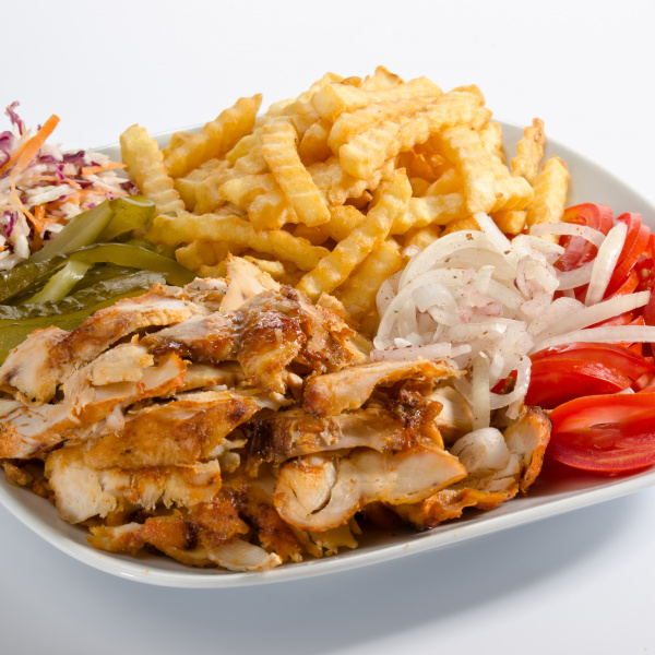 Order Chicken Gyro Plate food online from Shawarmaholic store, Toledo on bringmethat.com