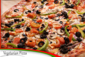 Order The Veggie Lovers Pizza Small 10" food online from Ameci Pizza store, Santa Paula on bringmethat.com