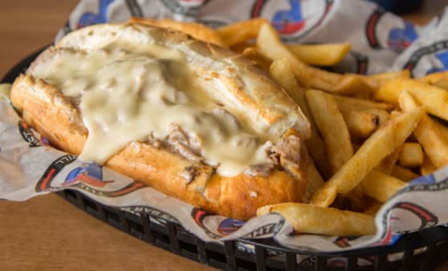 Order Beer Cheese Cheesesteak food online from The Post Sports Bar & Grill store, Maplewood on bringmethat.com