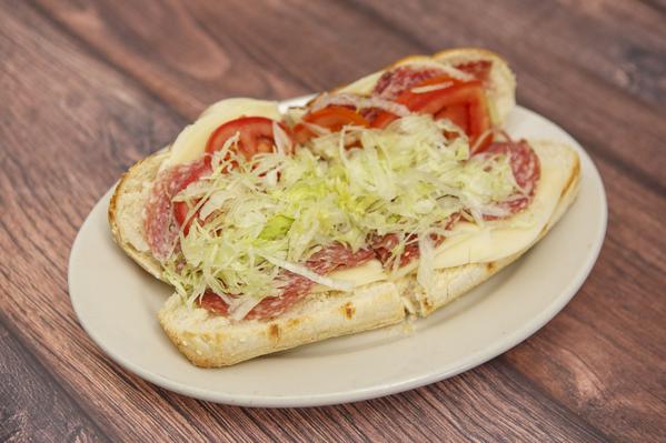 Order Salami and Cheese Sandwich food online from Palermo Italian Restaurant store, Los Angeles on bringmethat.com